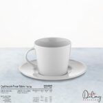 Baskılı Çay & Nescafe & Espresso Fincan Takımı Toledo