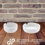 Baskılı Porselen Küllük Karizma