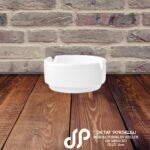 Baskılı Porselen Küllük Mimoza