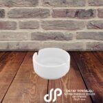 Baskılı Porselen Küllük Satürn