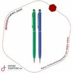 Baskılı Metal Kalem (Rubber Gövde)