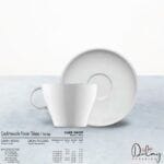 Baskılı Çay & Nescafe & Espresso Fincan Takımı Cafe Shop