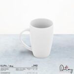 Promosyon Logo Baskılı Porselen Kupa Paris