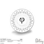 Baskılı Çay Tabağı Odin