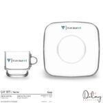 Baskılı Fincan Çay Seti Cozy